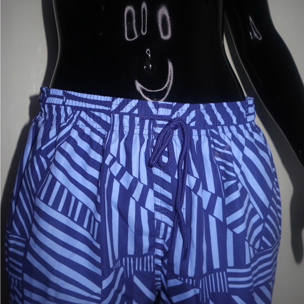 Panama Jack Navy and White Patterned Shorts